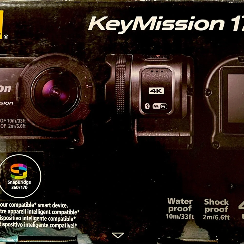 Nikon Keymission 170 & accessory pack